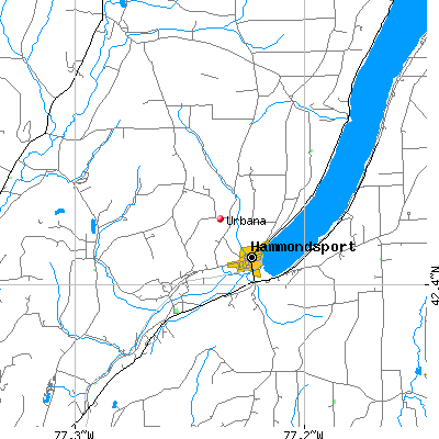 Urbana map