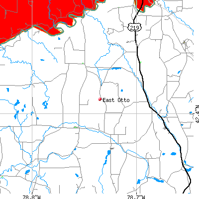 East Otto map