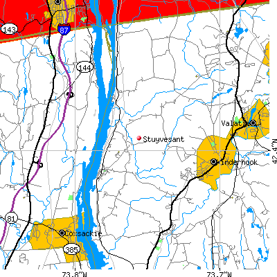 Stuyvesant map