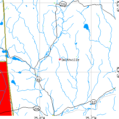 Smithville map