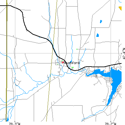 Rushford map