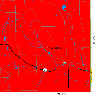 Villenova map