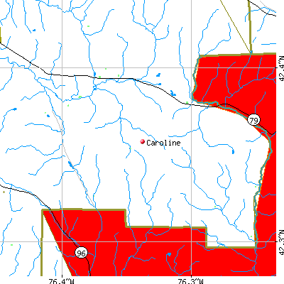 Caroline map
