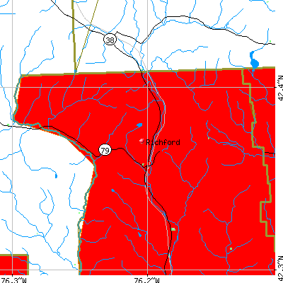 Richford map