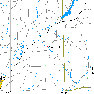 Bradford map