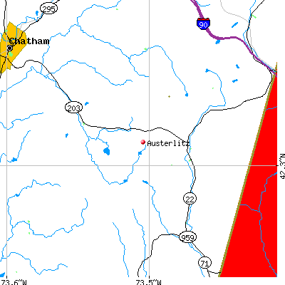 Austerlitz map