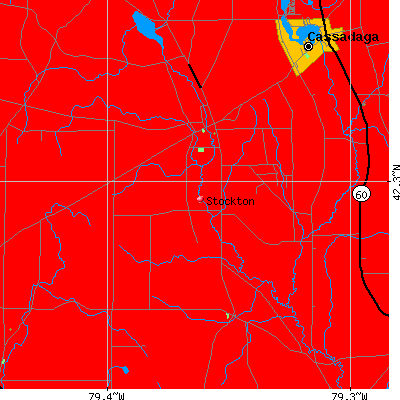 Stockton map