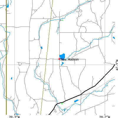 New Hudson map