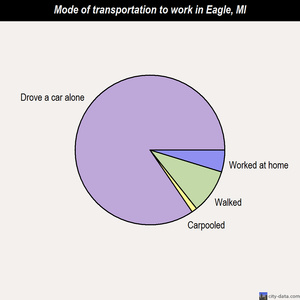Eagle mode of transportation to work chart