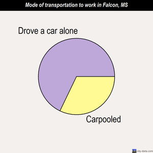 Falcon mode of transportation to work chart