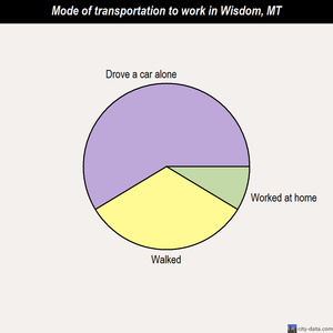 Wisdom mode of transportation to work chart
