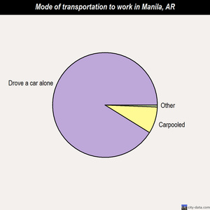 Manila mode of transportation to work chart