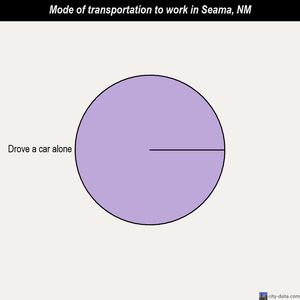 Seama mode of transportation to work chart