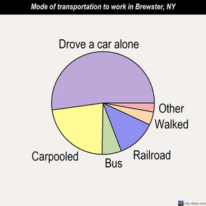 Brewster mode of transportation to work chart