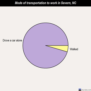 Severn mode of transportation to work chart