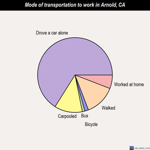Arnold mode of transportation to work chart