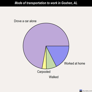 Goshen mode of transportation to work chart