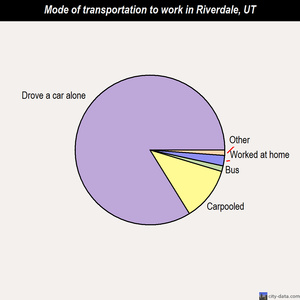 Riverdale mode of transportation to work chart
