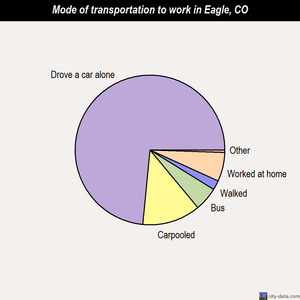 Eagle mode of transportation to work chart