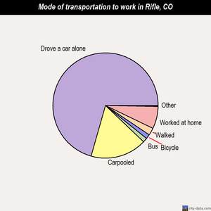 Rifle mode of transportation to work chart