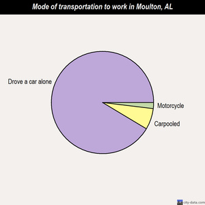 Moulton mode of transportation to work chart