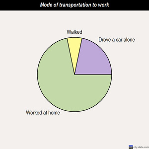Matlacha Isles-Matlacha Shores mode of transportation to work chart