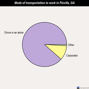 Flovilla mode of transportation to work chart