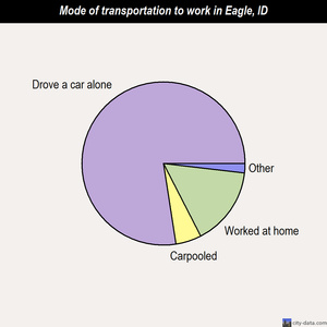 Eagle mode of transportation to work chart