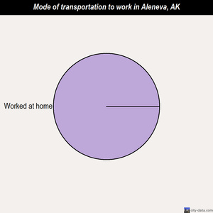 Aleneva mode of transportation to work chart