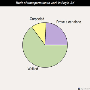 Eagle mode of transportation to work chart
