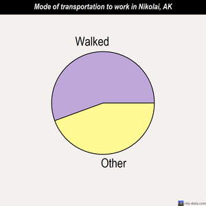 Nikolai mode of transportation to work chart