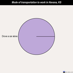 Havana mode of transportation to work chart