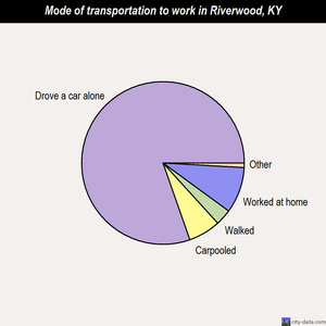 Riverwood mode of transportation to work chart