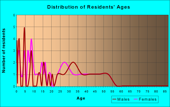 Age and Sex of Residents in Yorktown Homes in Denver, CO