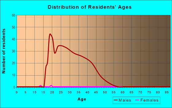 Age and Sex of Residents in North Meadows in Hartford, CT