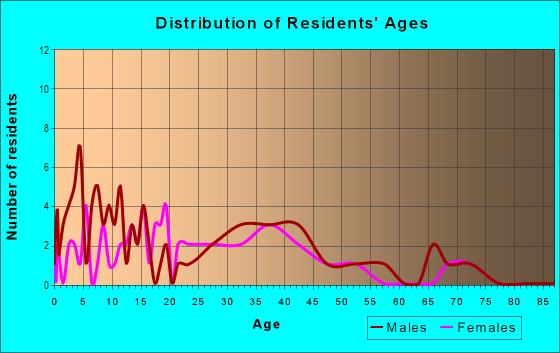 Age and Sex of Residents in North Side Homes in Tampa, FL