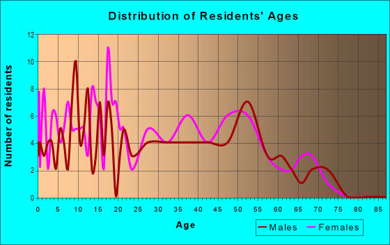 Age and Sex of Residents in Heritage Homes in Altoona, IA