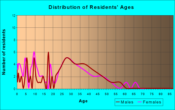 Age and Sex of Residents in Haight Village in Rockford, IL