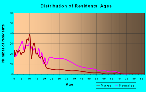 Age and Sex of Residents in Florida Project in New Orleans, LA
