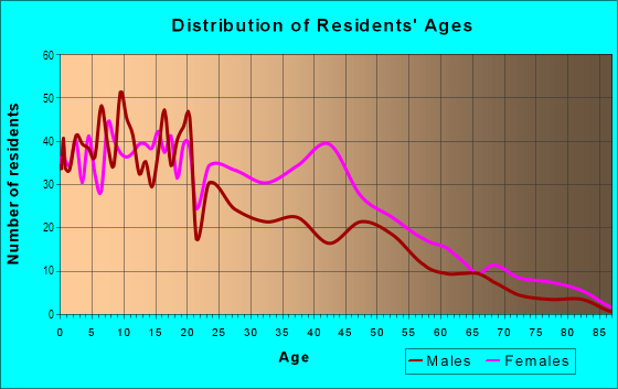 Age and Sex of Residents in Dudley Square in Boston, MA