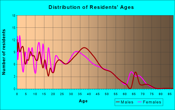 Age and Sex of Residents in Berkshire Manor in Warren, MI