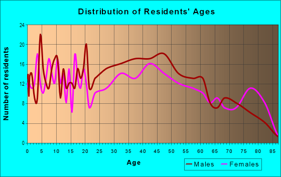 Age and Sex of Residents in John S. Park in Las Vegas, NV