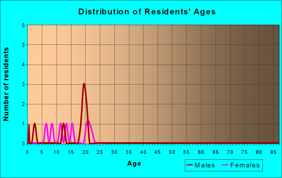 Age and Sex of Residents in Bowman, J.H. Addition in Plano, TX