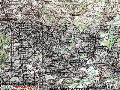 Chillum topographic map