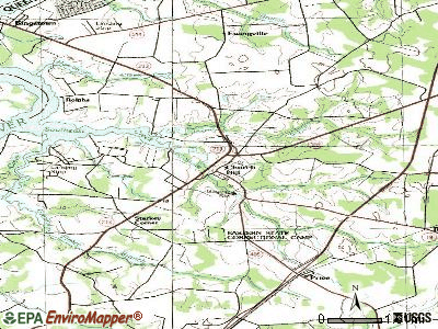 Church Hill topographic map