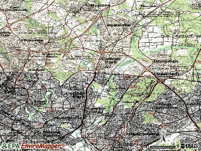 College Park topographic map