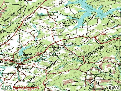 Deer Park topographic map