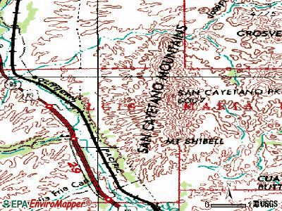 Rio Rico Northeast topographic map