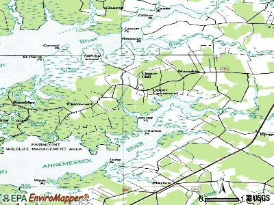 Fairmount topographic map