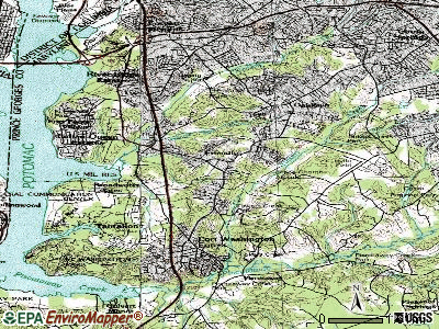 Friendly topographic map